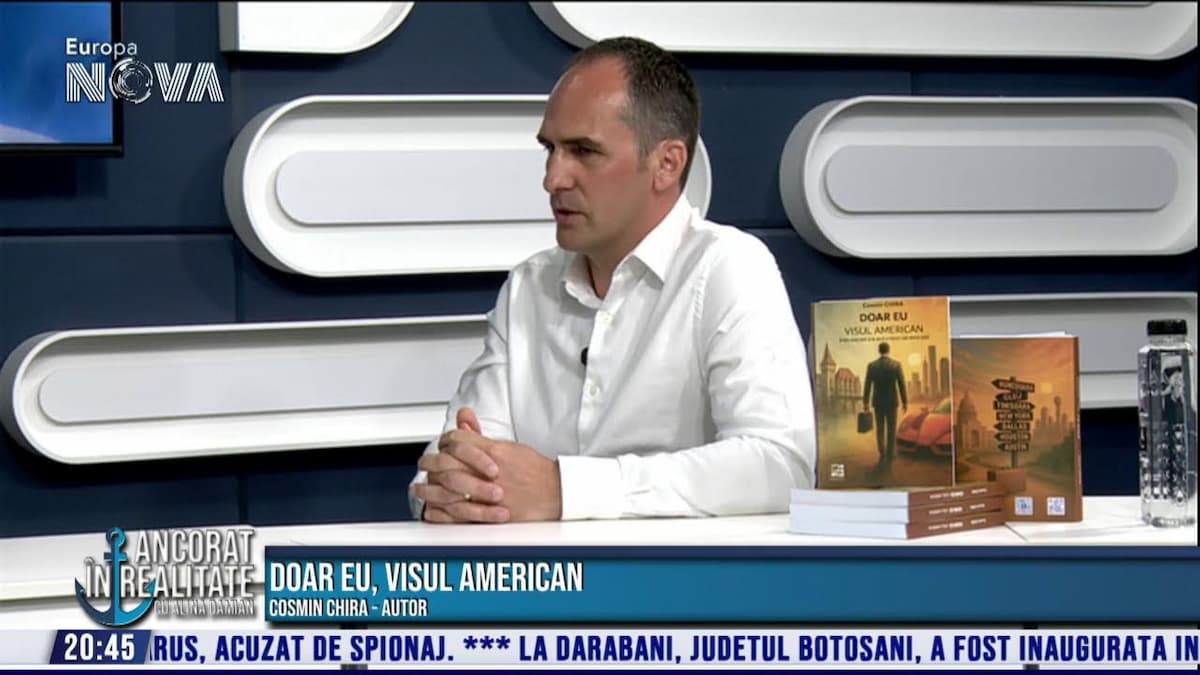 LIVE : Doar eu, visul american - Ancorat in realitate cu Alina Damian - Europa Nova - 09.09.2025
