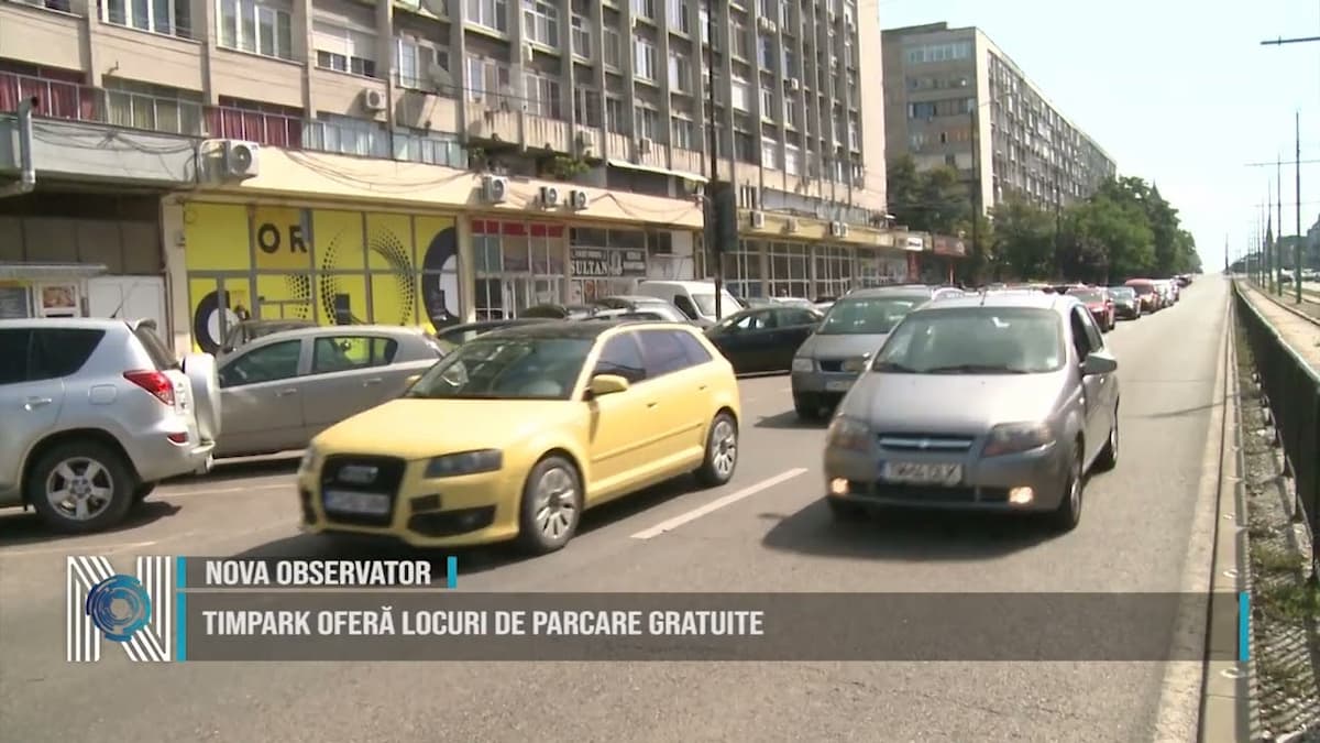 TIMPARK oferă locuri de parcare gratuite