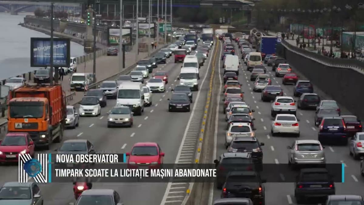 TIMPARK scoate la licitație mașini abandonate