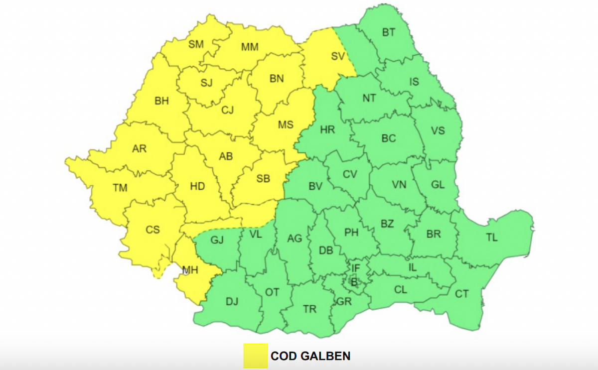 Temperaturile scad brusc după vremea caldă de primăvară