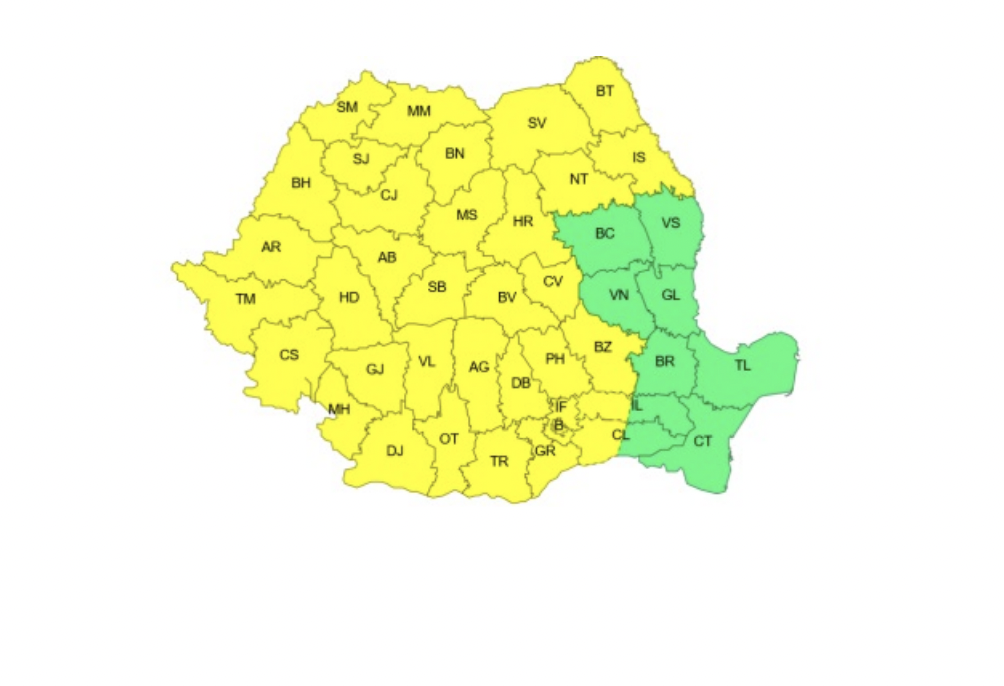 Caniculă prelungită: Alertă galbenă, temperaturi de până la 37°C în Banat!